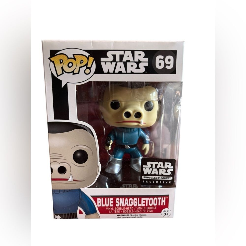 Funko Pop Star Wars blue snaggletooth 69
